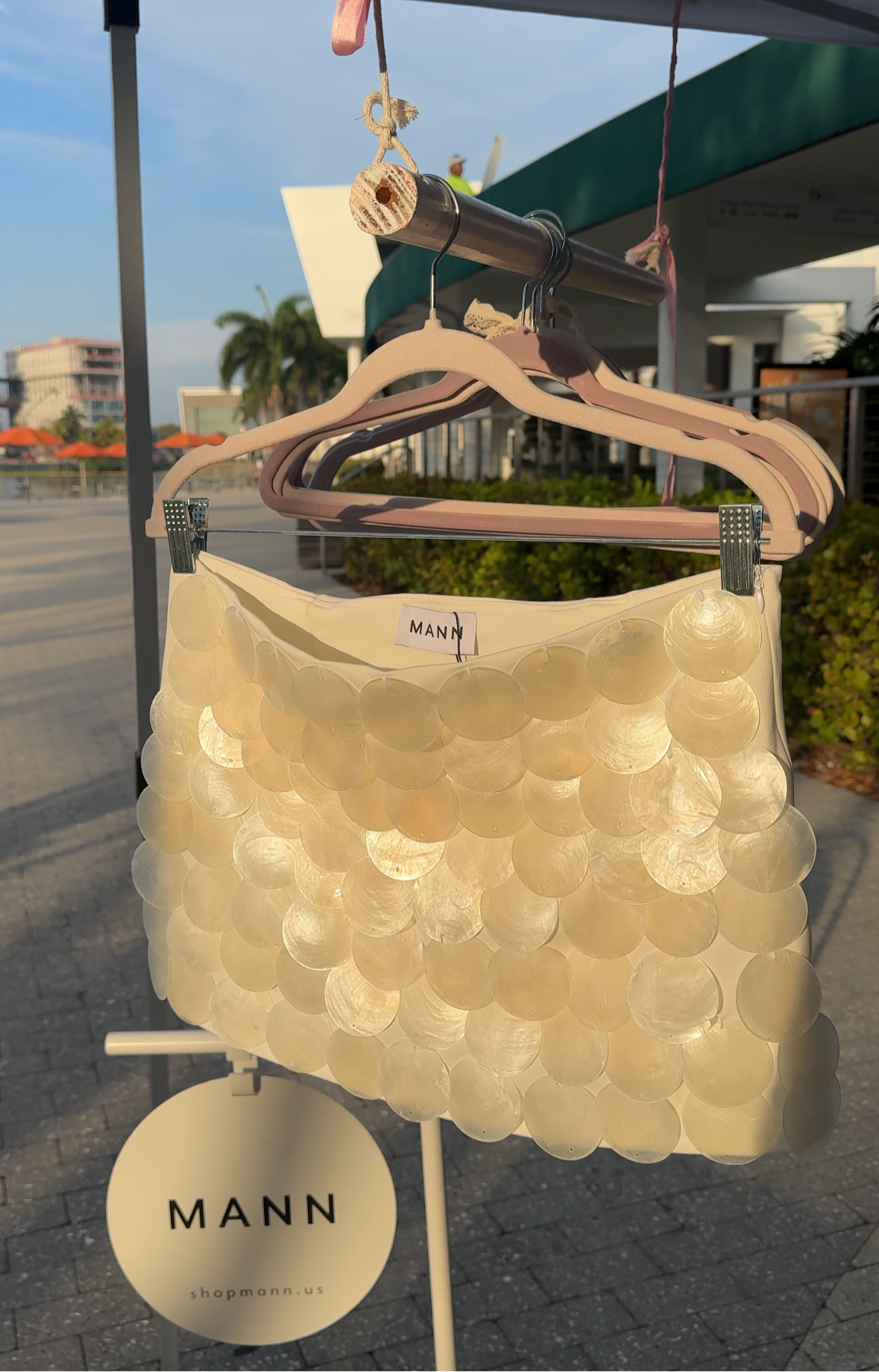 Shell Mini Skirt