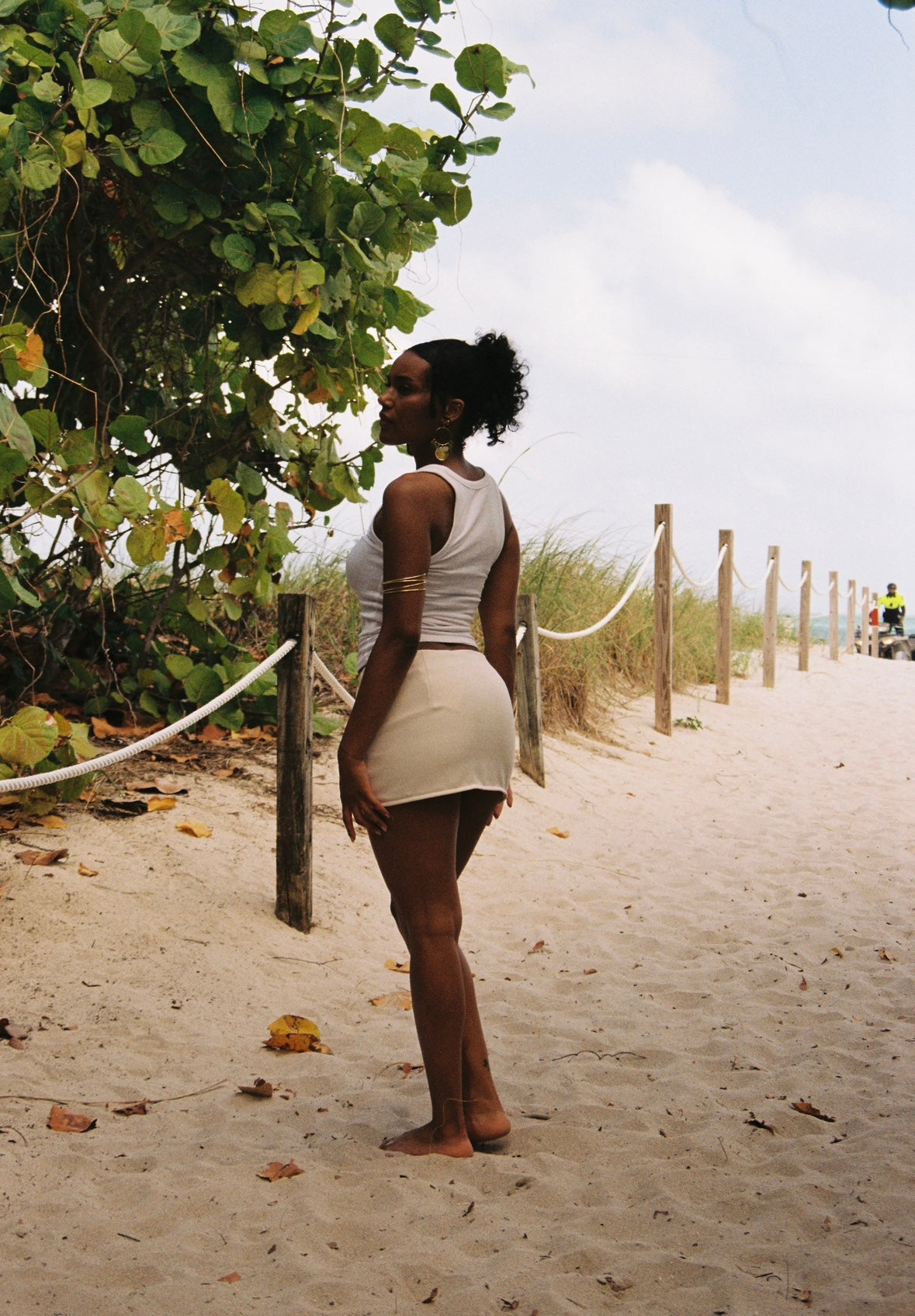 Shell Mini Skirt
