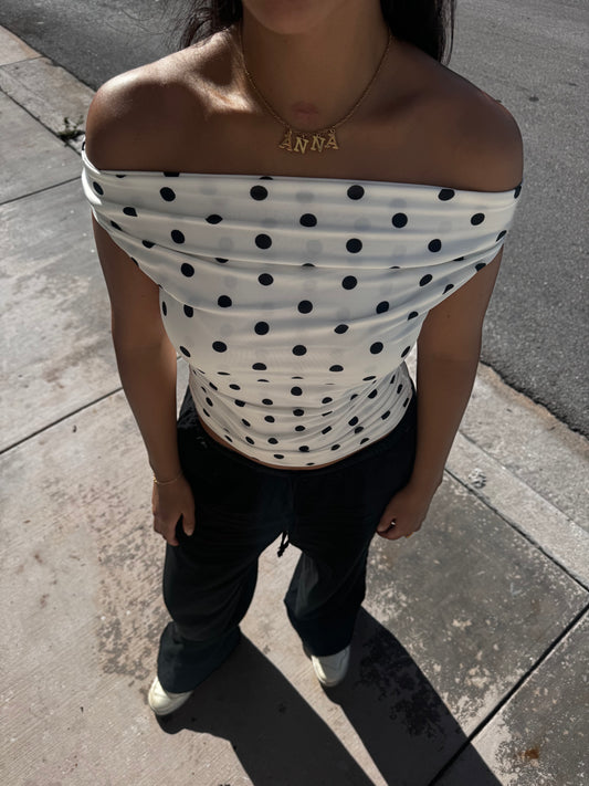 Polka Dot Gianna Top