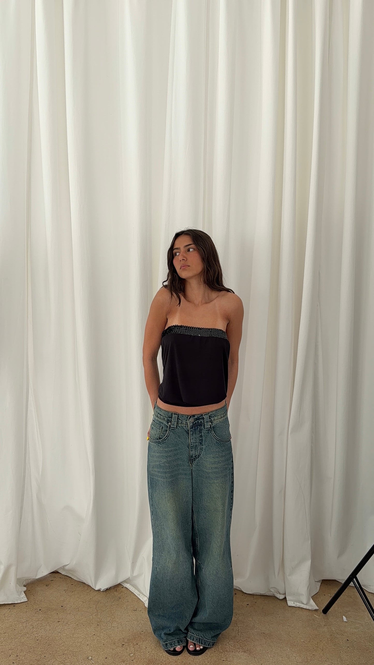 Sequin Tube Top